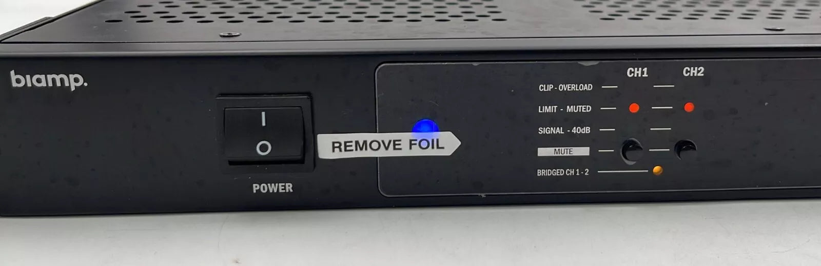 Biamp REVAMP 2120T 2-Channel Audio Power Digital Amplifier