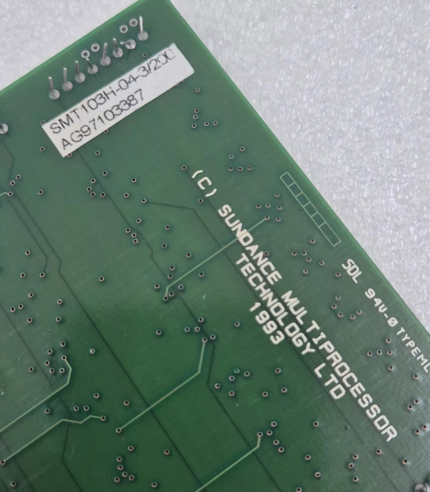 SUNDANCE MULTIPROCESSOR TECHNOLOGY LTD SMT103 SMT103H-04-3/200 PCB Board