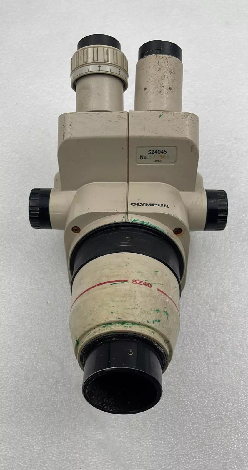 OLYMPUS SZ4045 Microscope Head SZ40 **AS IS