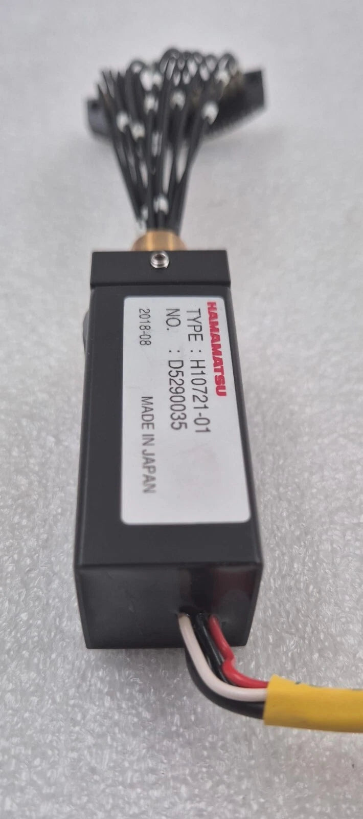 HAMAMATSU H10721-01 Photomultiplier Tube PMT Module W/ Fiber Optic Connector