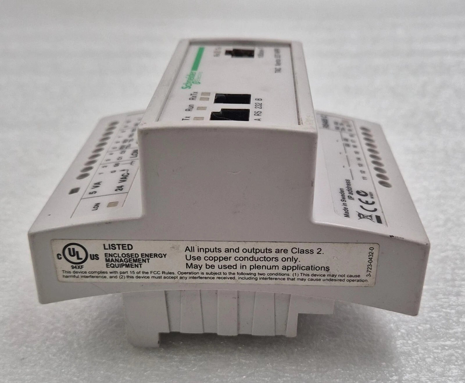 Schneider Electric TAC Xenta 527-NPR Web Server **AS-IS**