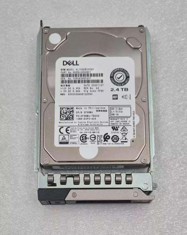 Dell 2.4TB SAS 12Gbps 2.5