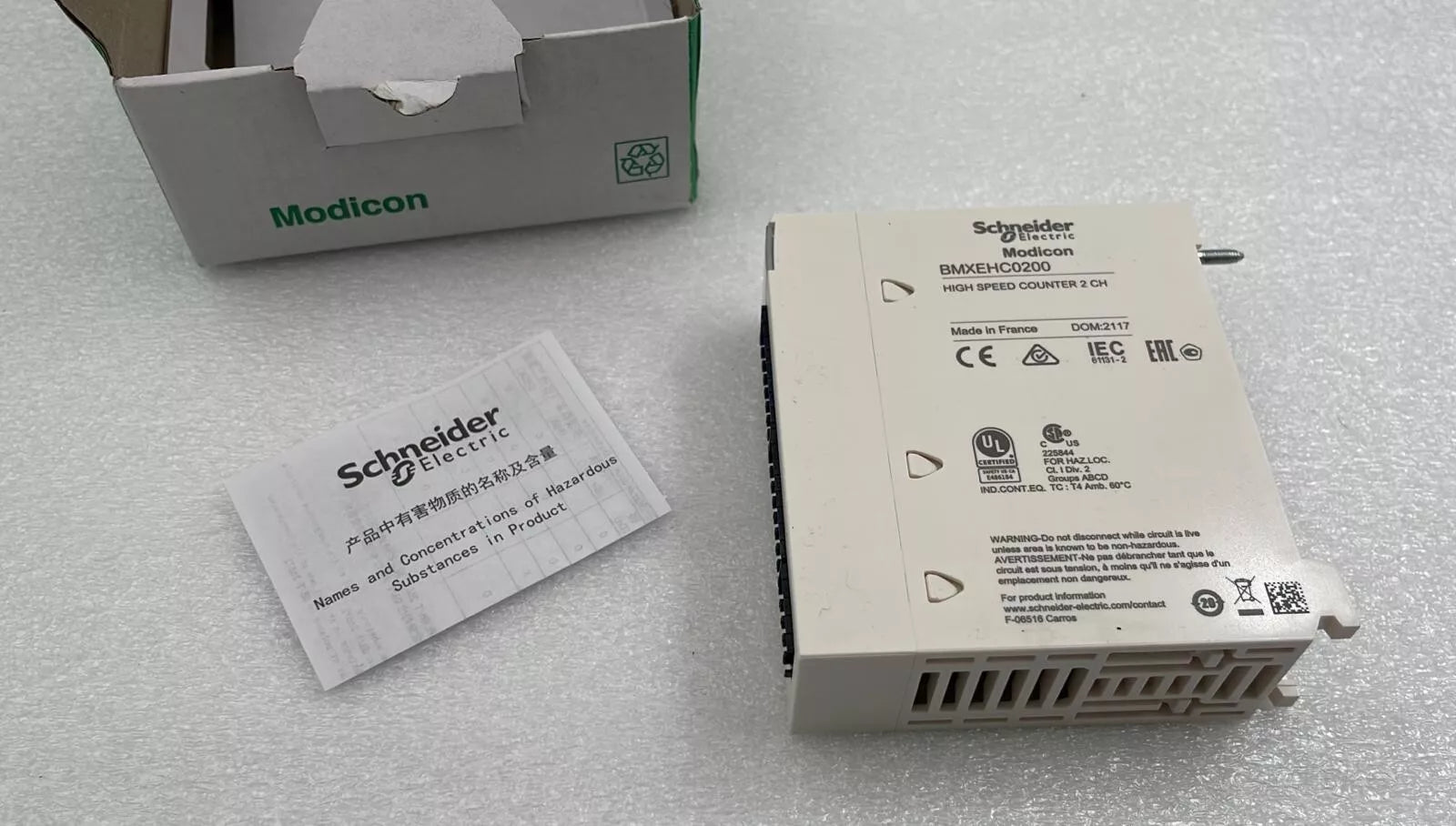 NEW - Schneider Modicon BMXEHC0200 High Speed Counter 2 CH