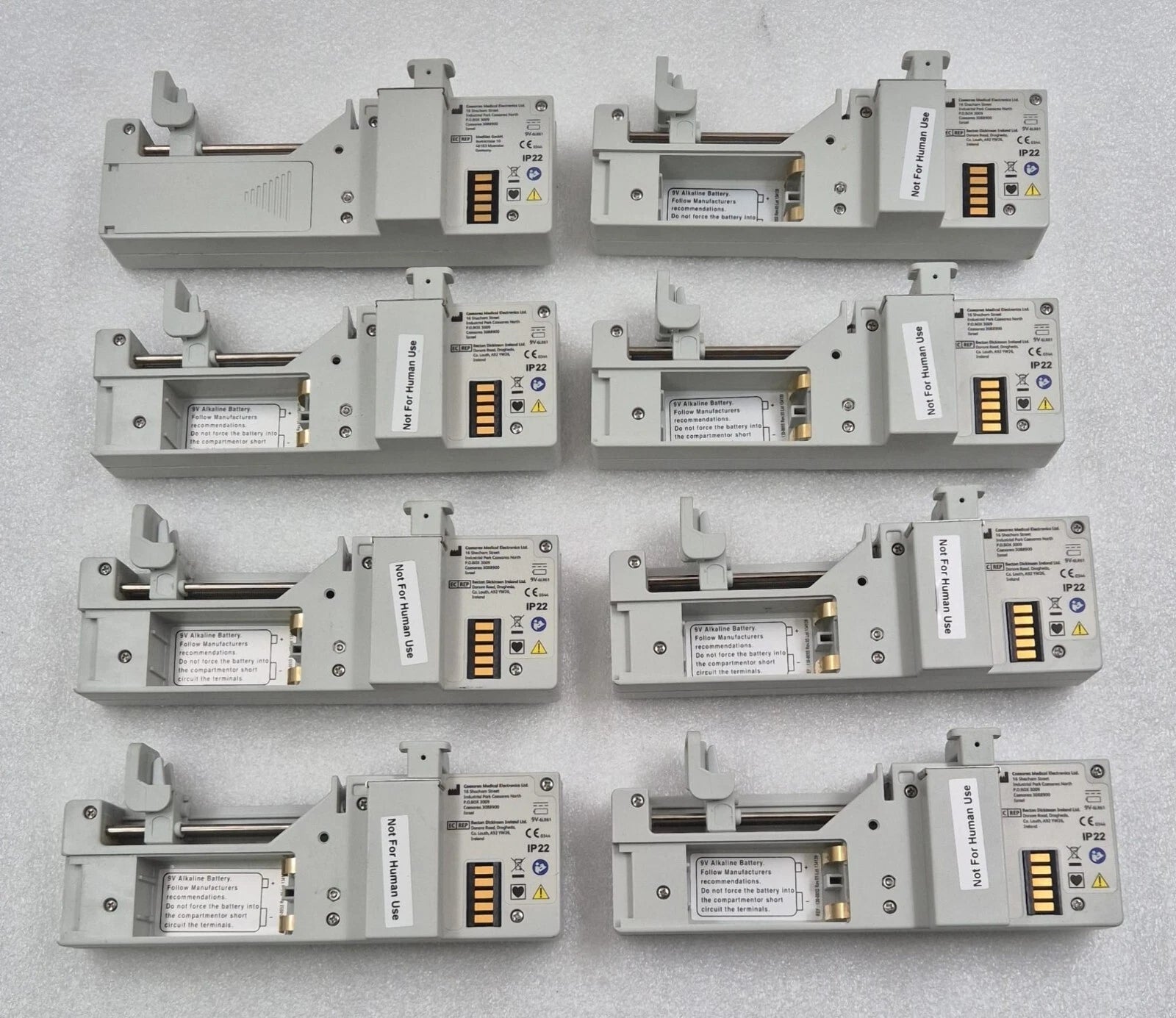 [LOT 8 PCS] Becton Dickinson BD BodyGuard T Ambulatory Syringe Drive Pump *PARTS