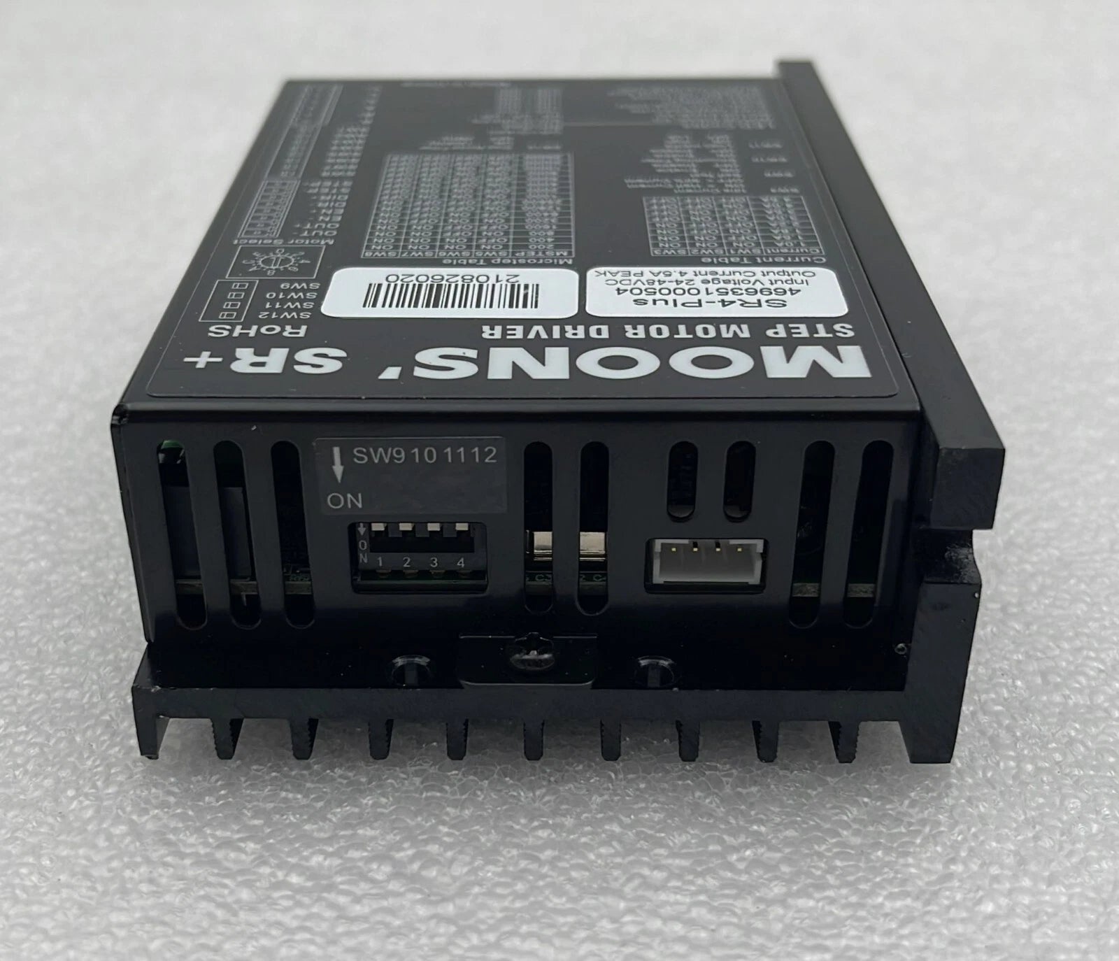 MOONS' SR4-Plus 4696351000504 Step Motor Driver 24-48VDC 4.5A SR+