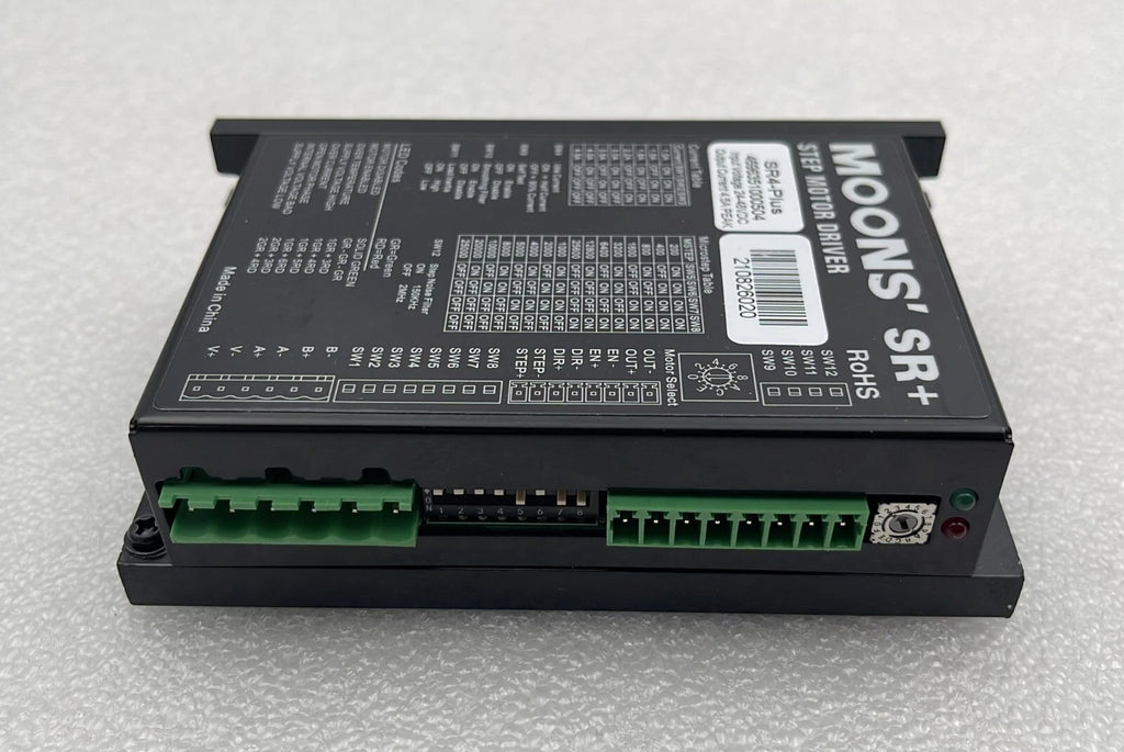 MOONS' SR4-Plus 4696351000504 Step Motor Driver 24-48VDC 4.5A SR+