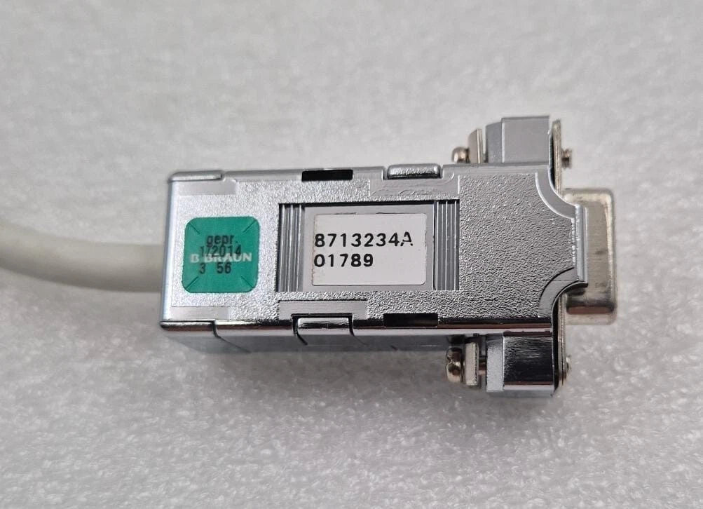 B. Braun RS232 Interface Lead SP Cable 8713234 / 8713234A / 38108606 / 38108606A