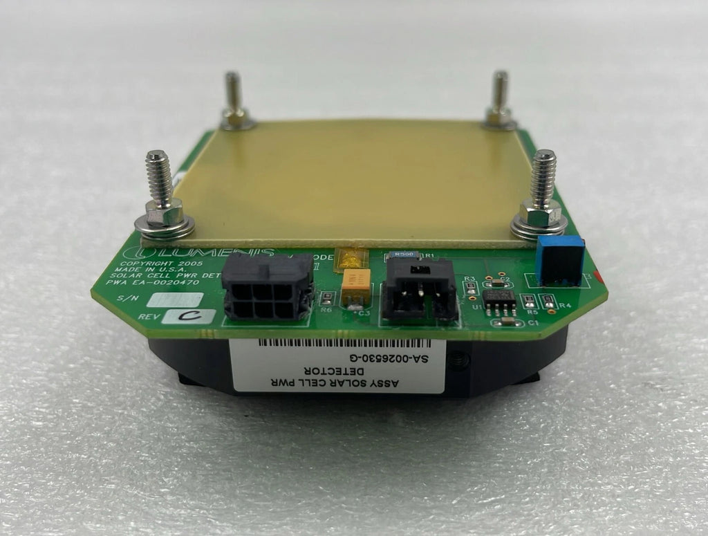 Lumenis SA-0026530-G LightSheer Duet Solar Cell Power Detector Calibration Port