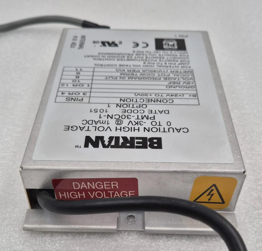 Spellman BERTAN PMT-30CN-1 0-3KV HIGH VOLTAGE POWER SUPPLY DEL HVPS MOD 3KV