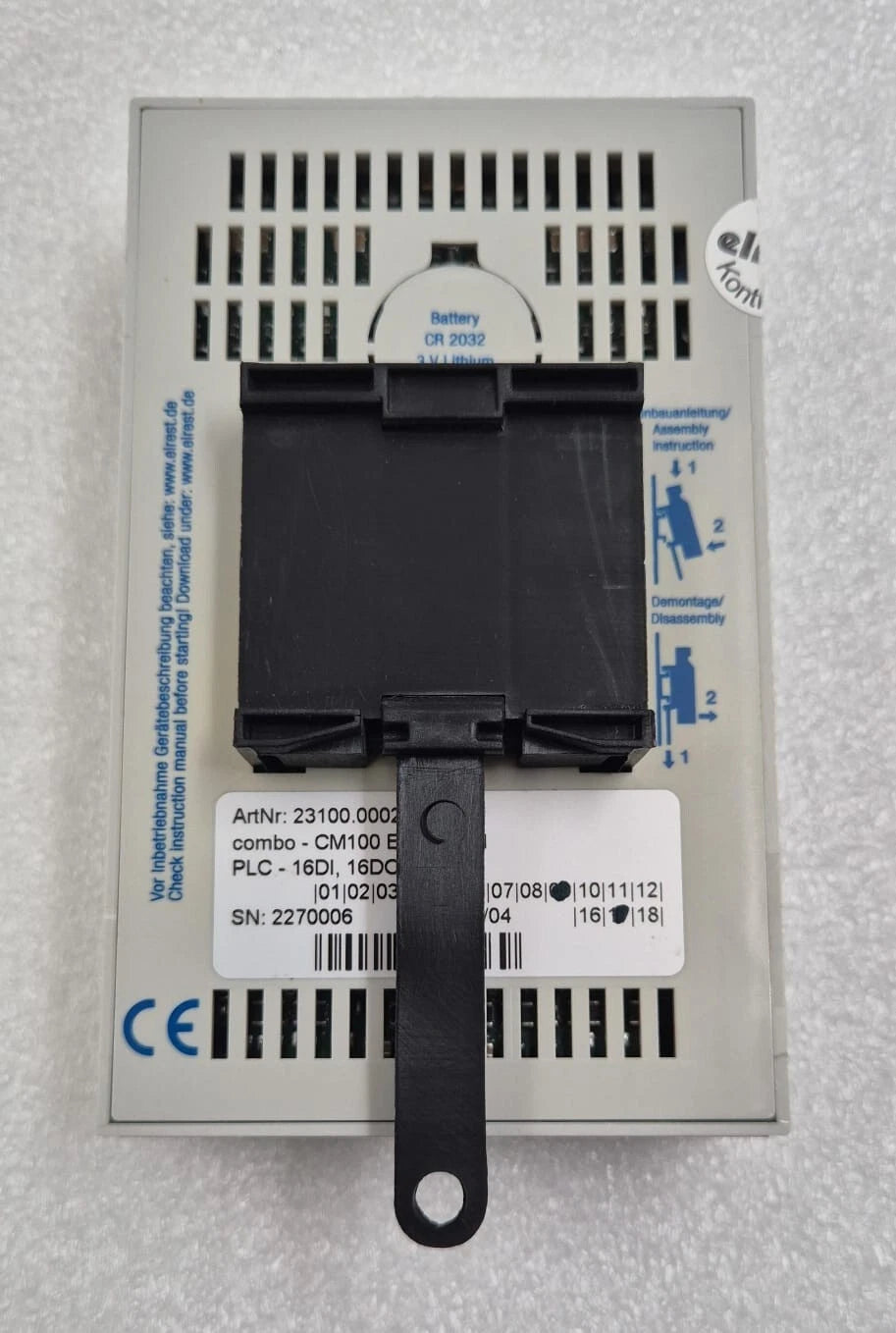 Elrest Master Combo CM100 ESB/CAN 23100.0002 PLC-16DI 16DO