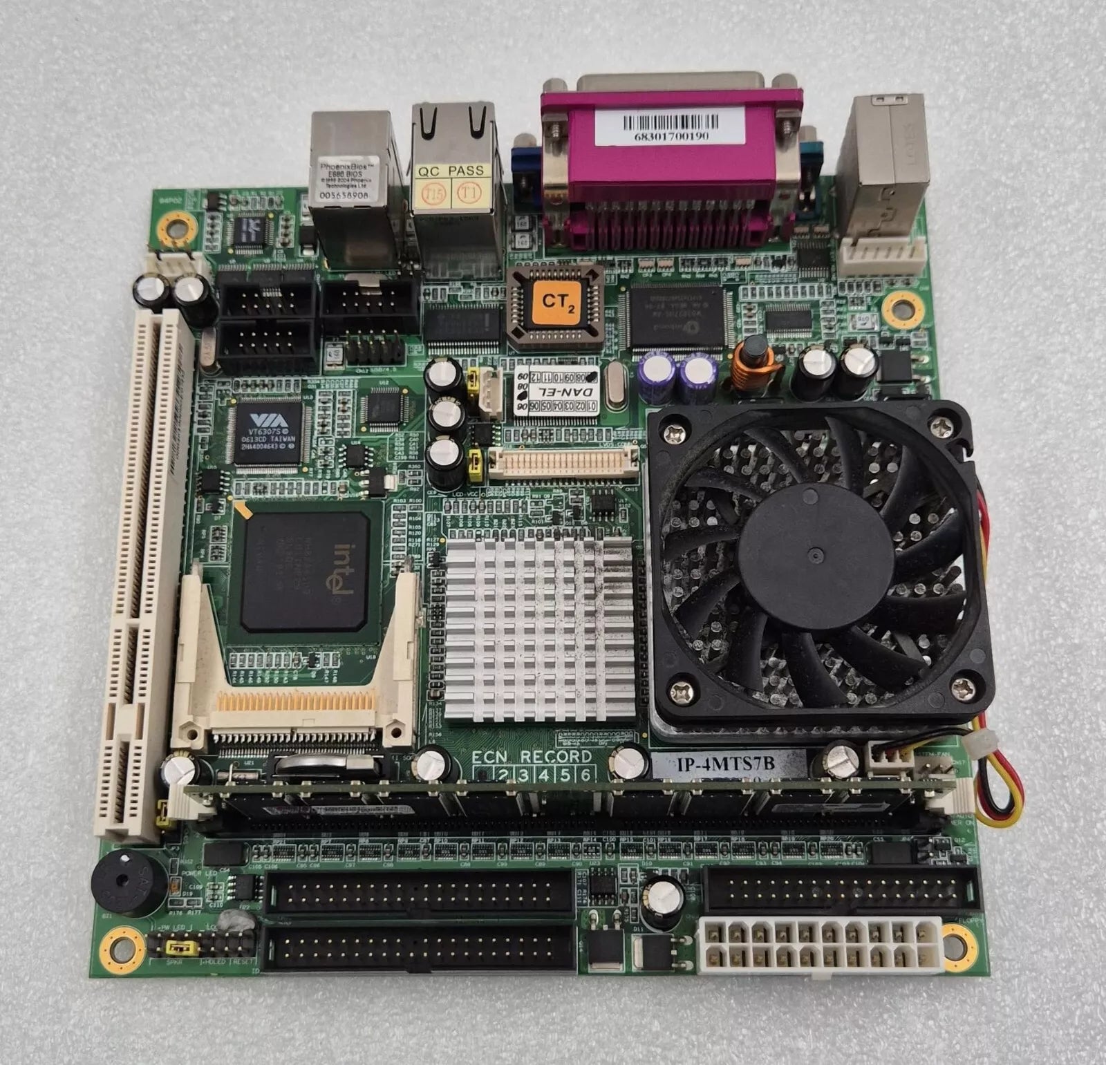 Industrial Motherboard IP-4MTS7B REV 3.0