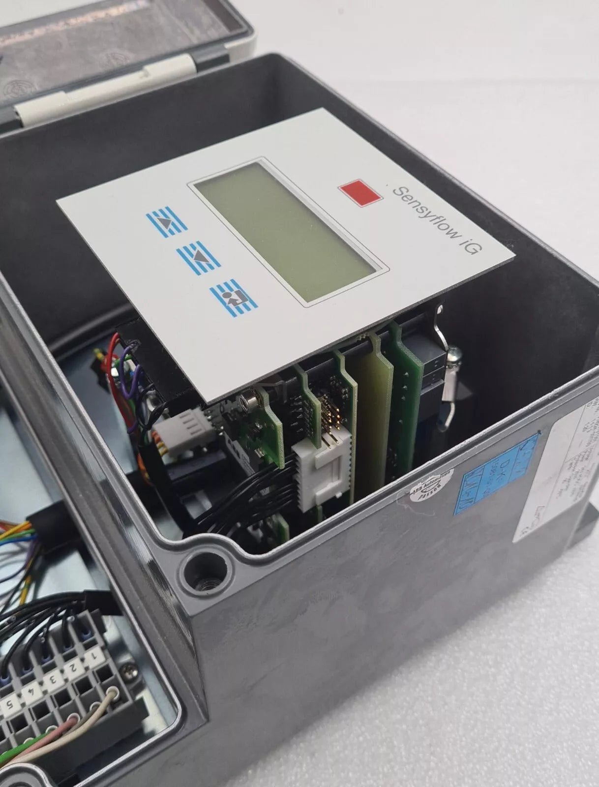 ABB Sensyflow iG FMT500-IG Type 1113 HW 1.20 Thermal Mass Flow Meter