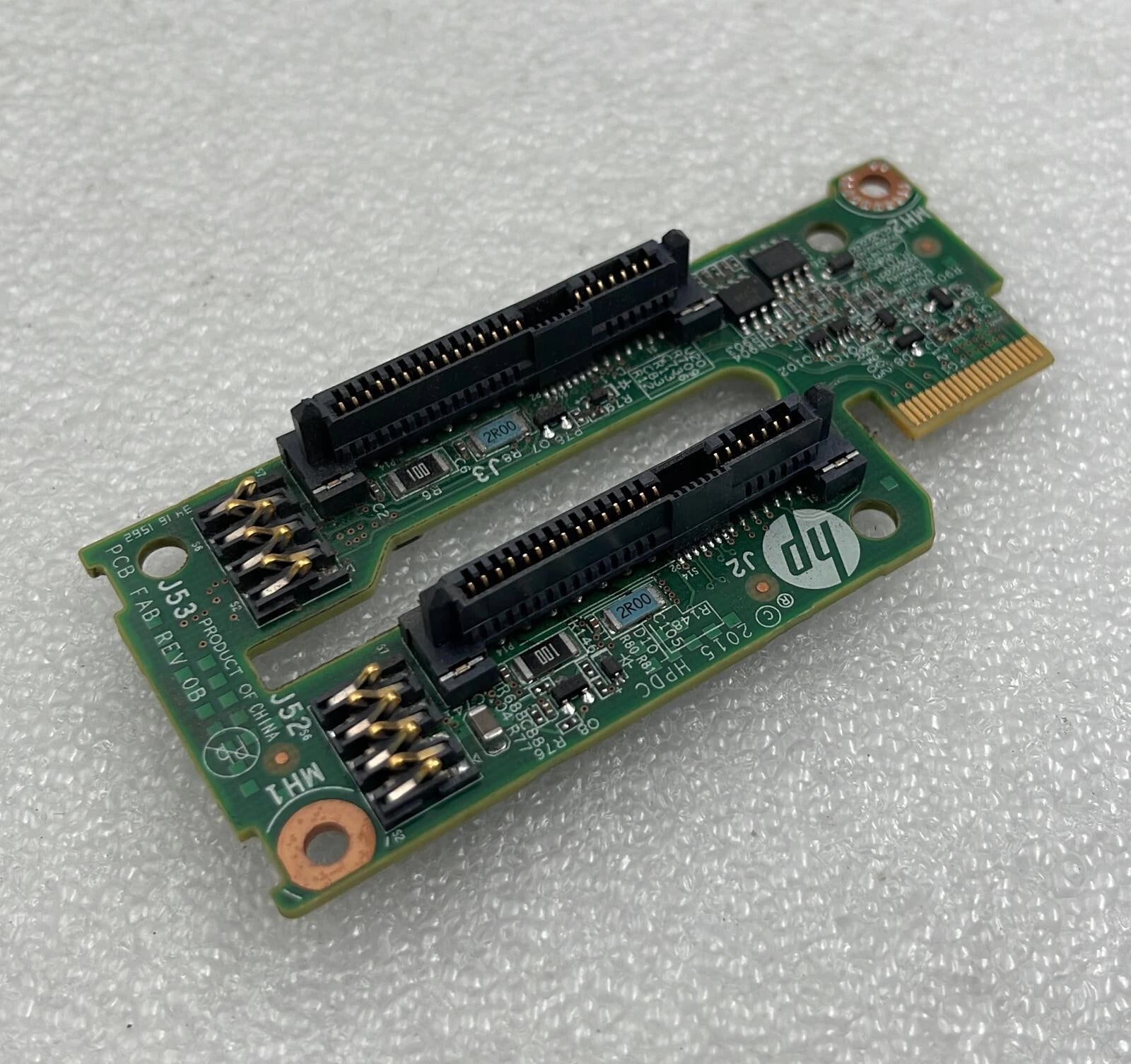 [LOT 7] 744412-001 HP BL460C G9 SAS/SATA Backplane BackPlane 2-BAY 740045-001