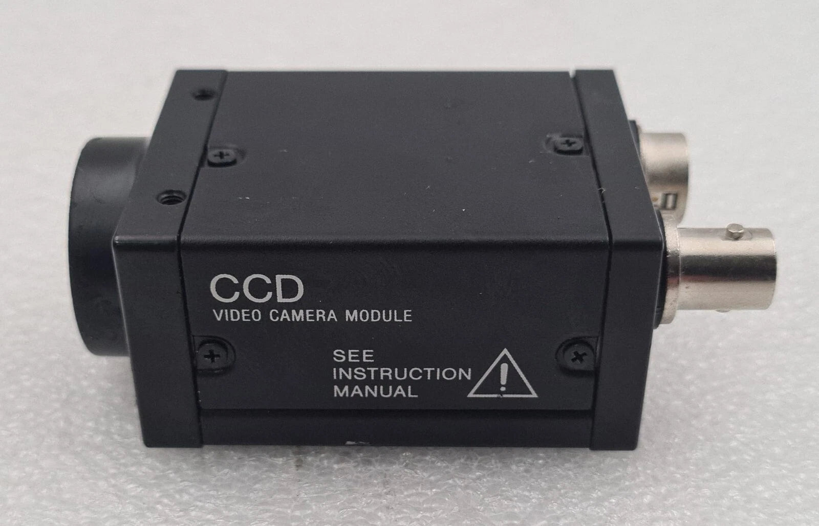 Sony XC-ST30 CCD camera side view showing metal housing