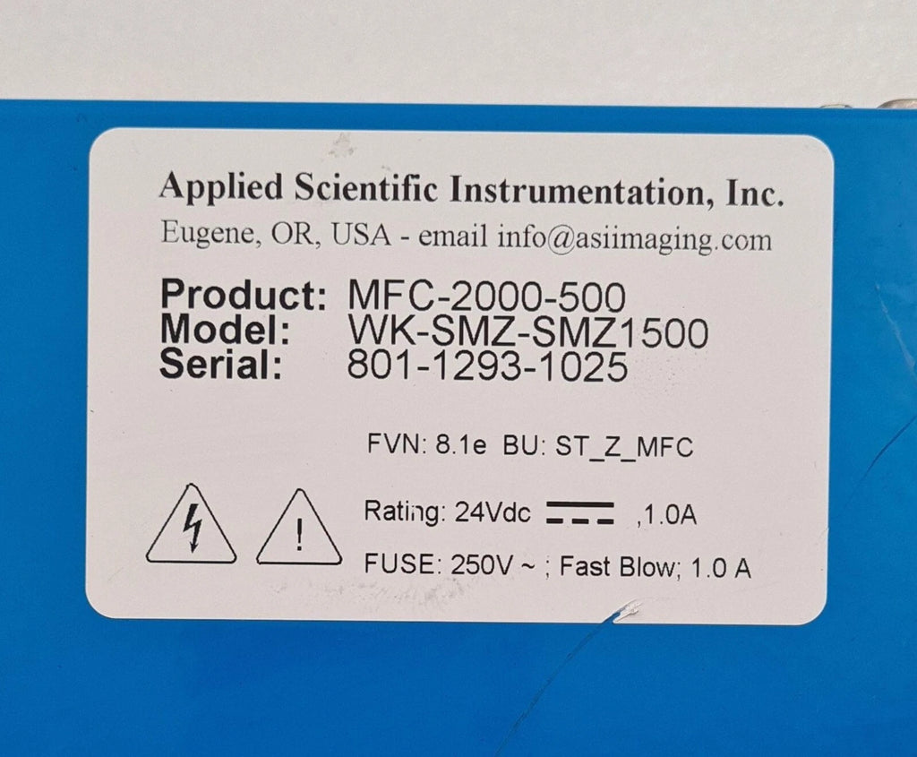 Applied Scientific Instrumentation ASI MFC-2000 Z-Axis Drive and Controller
