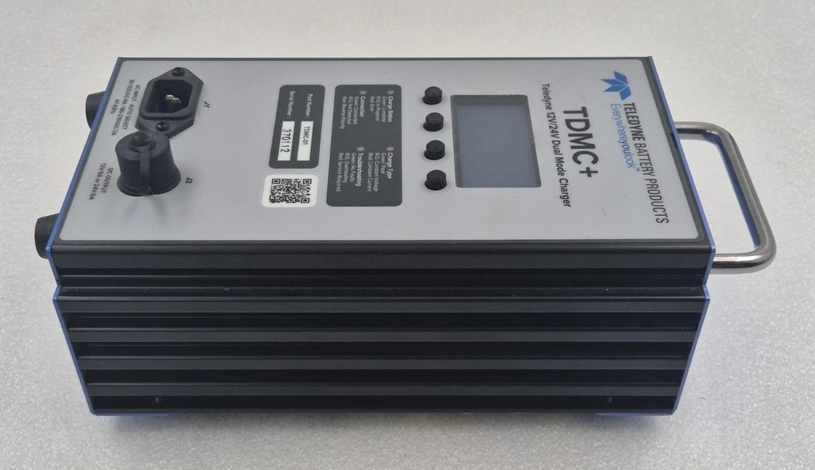 TELEDYNE TDMC+ 12V/24V Dual Mode Charger TDMC-01 for Aircraft Battery **AS-IS**