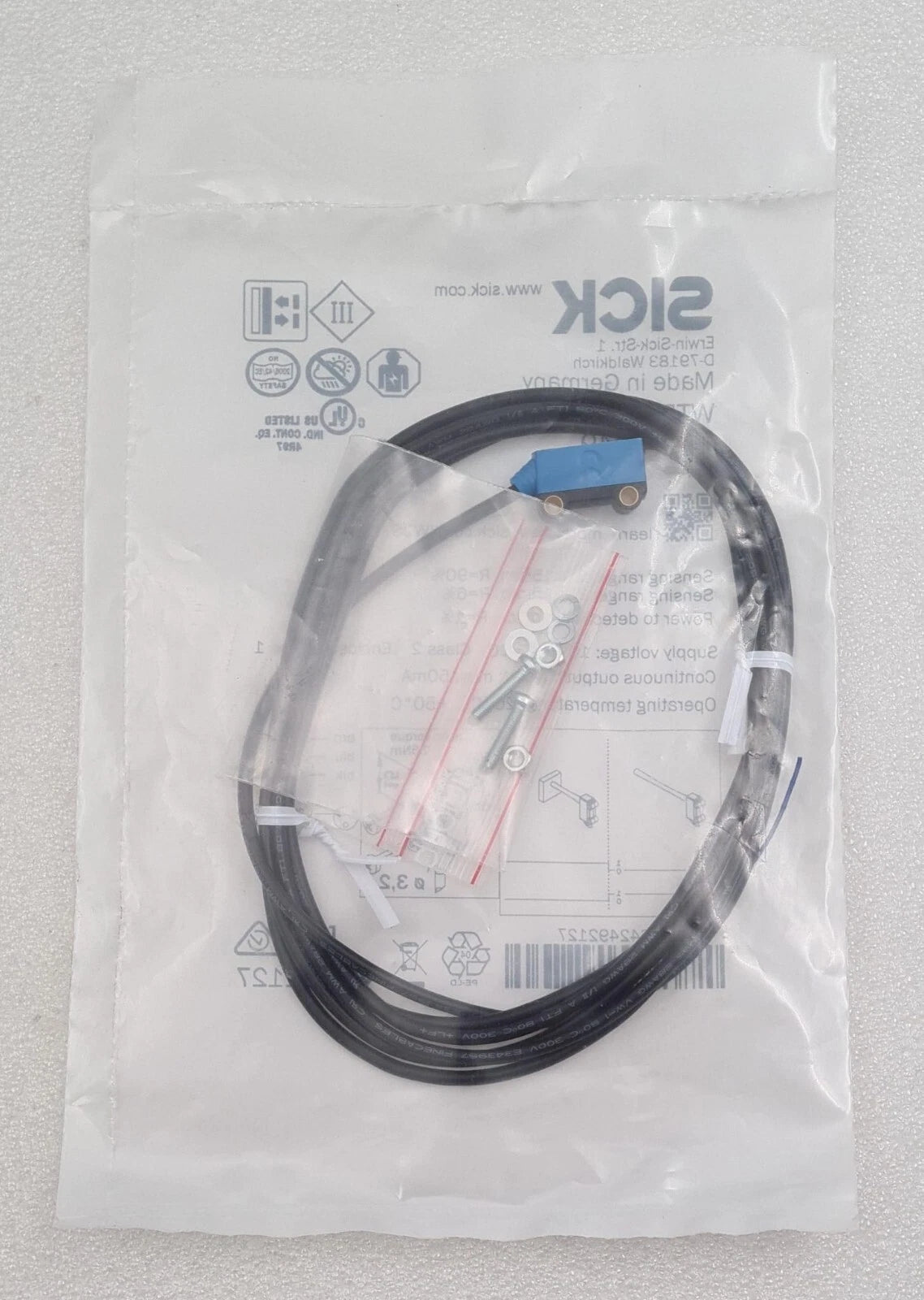 NEW SEALED - SICK WTB2S-2N1310 1064249 Optical Photoelectric Sensor Light Switch