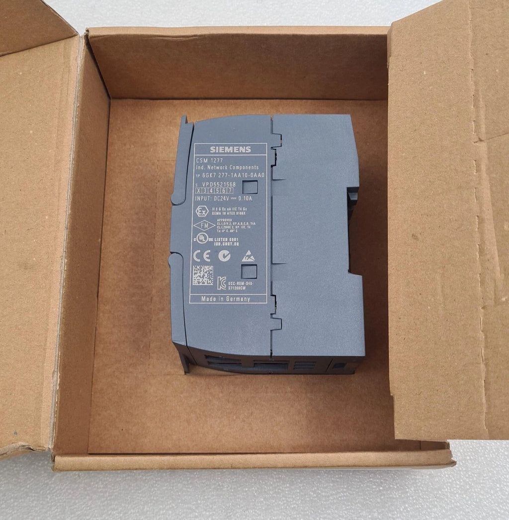 NEW- SIEMENS CSM 1277 SIMATIC NET 6GK7 277-1AA10-0AA0 Compact Switch Module