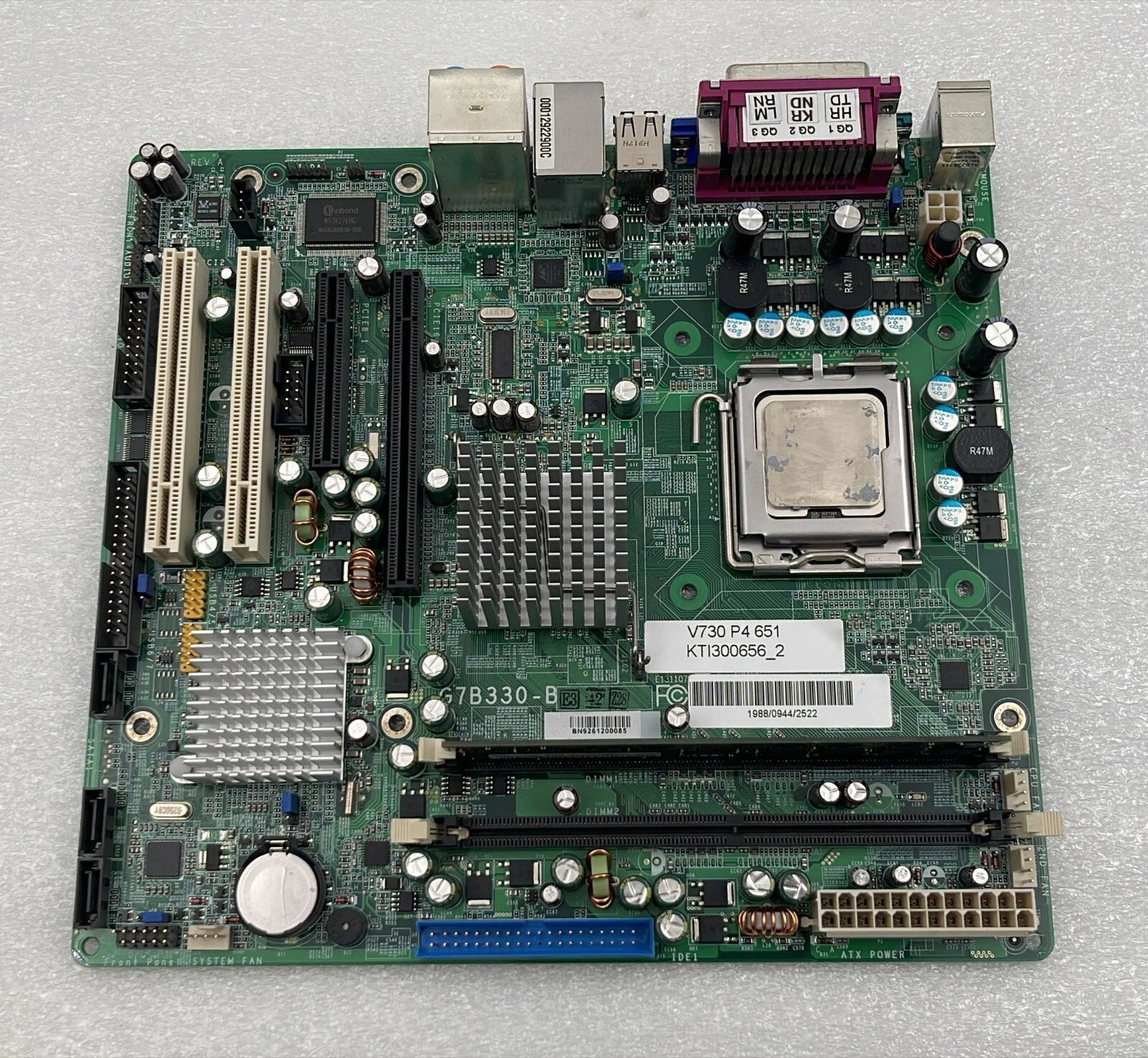 GE Voluson 730 Expert ULTRASOUND G7B330-B MotherBoard