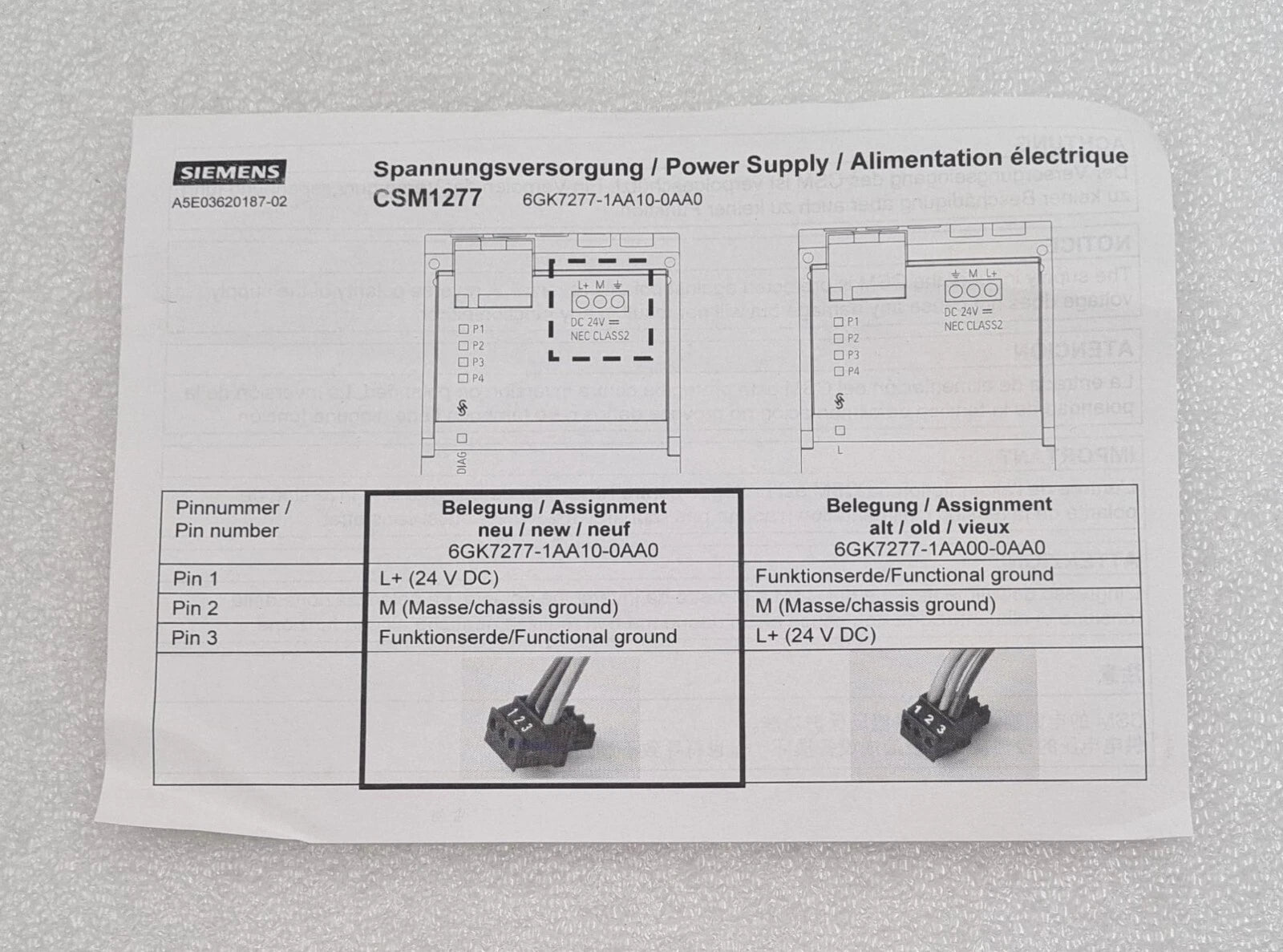 NEW- SIEMENS CSM 1277 SIMATIC NET 6GK7 277-1AA10-0AA0 Compact Switch Module