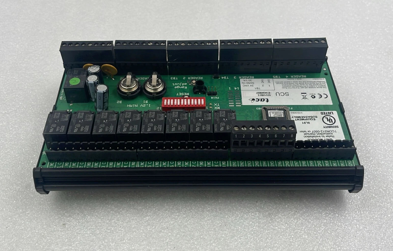 T.A.C SCU1284:5 Access Control Unit Module SCU12842 24 Vac 50/60 Hz 30 VA