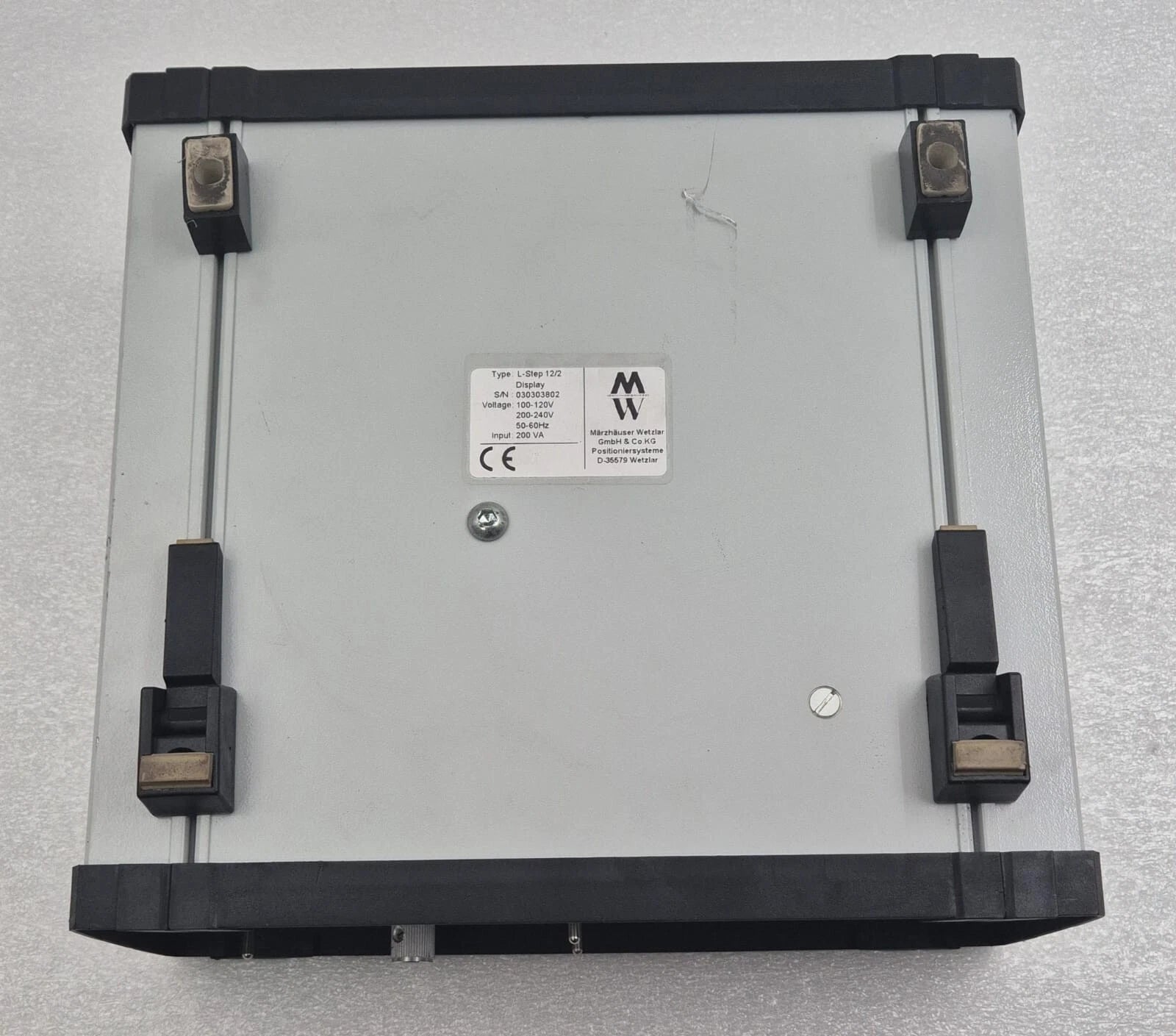 Marzhauser Wetzlar L-Step 12/2 Scanning Stage Controller LS2000 Display