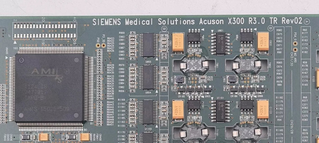 Siemens ACUSON X300 R3.0 TR Rev 02 Board ASSY 10348311 Ultrasound PCB