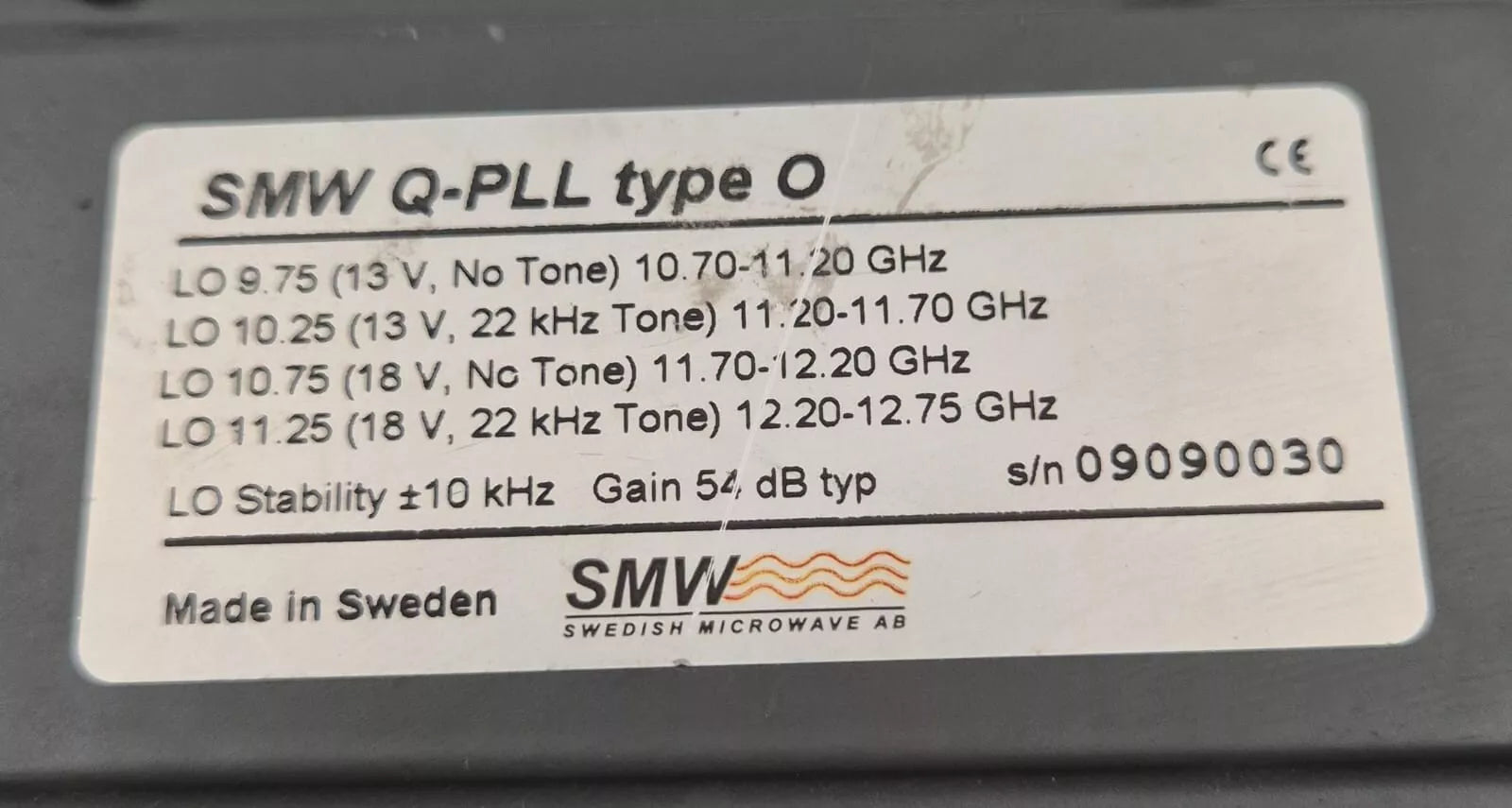 SMW Microwave Q-PLL type O