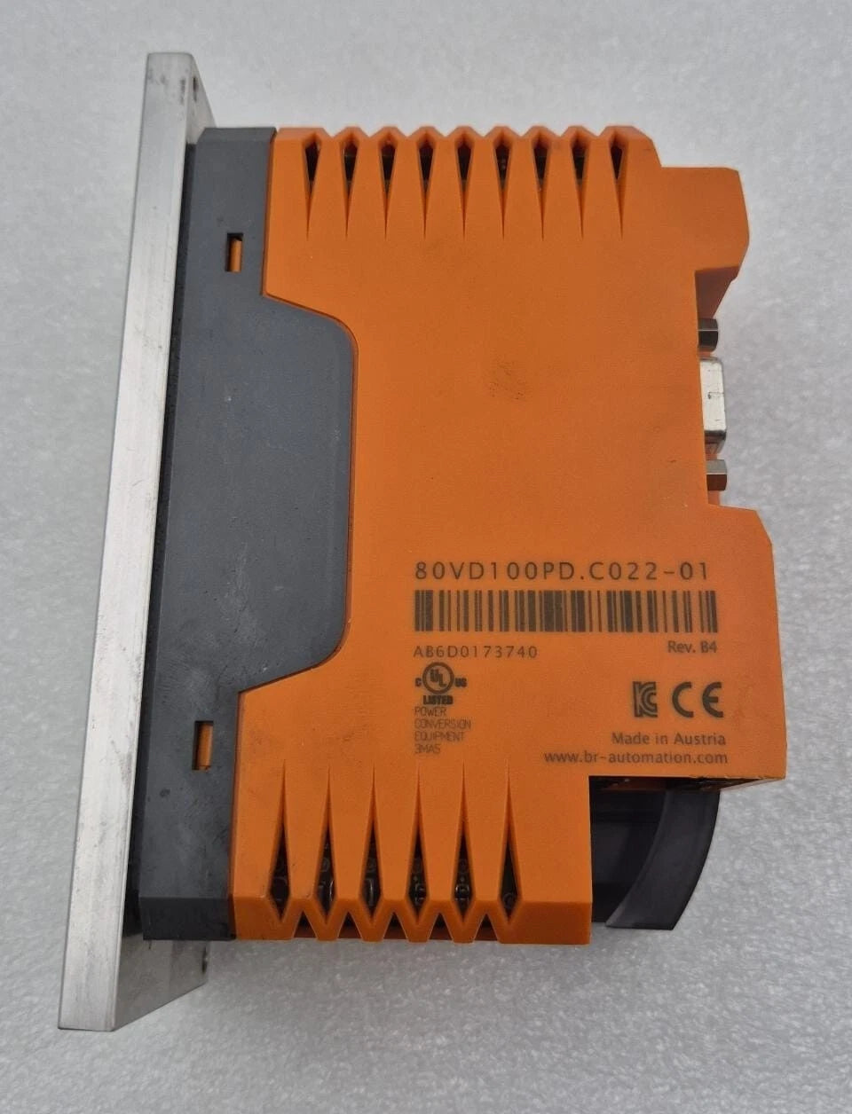 B&R Automation ACOPOS Micro 100D Servo Drive 80VD100PD.C022-01 Rev. B4 **AS-IS