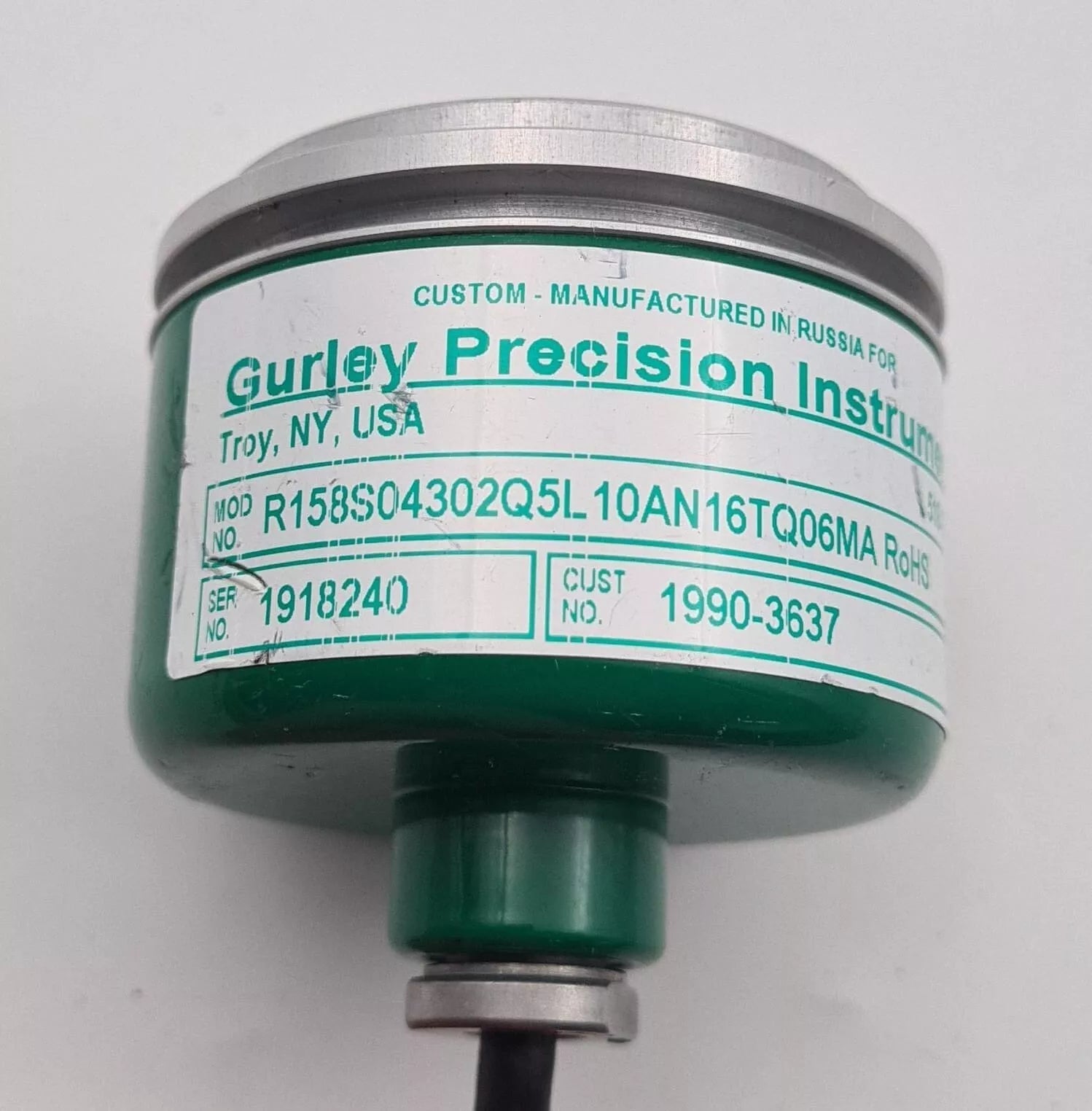 Gurley Precision R158S04302Q5L 10AN16TQ06MA 518-272-6300 1990-3637 OPTIC ROTARY