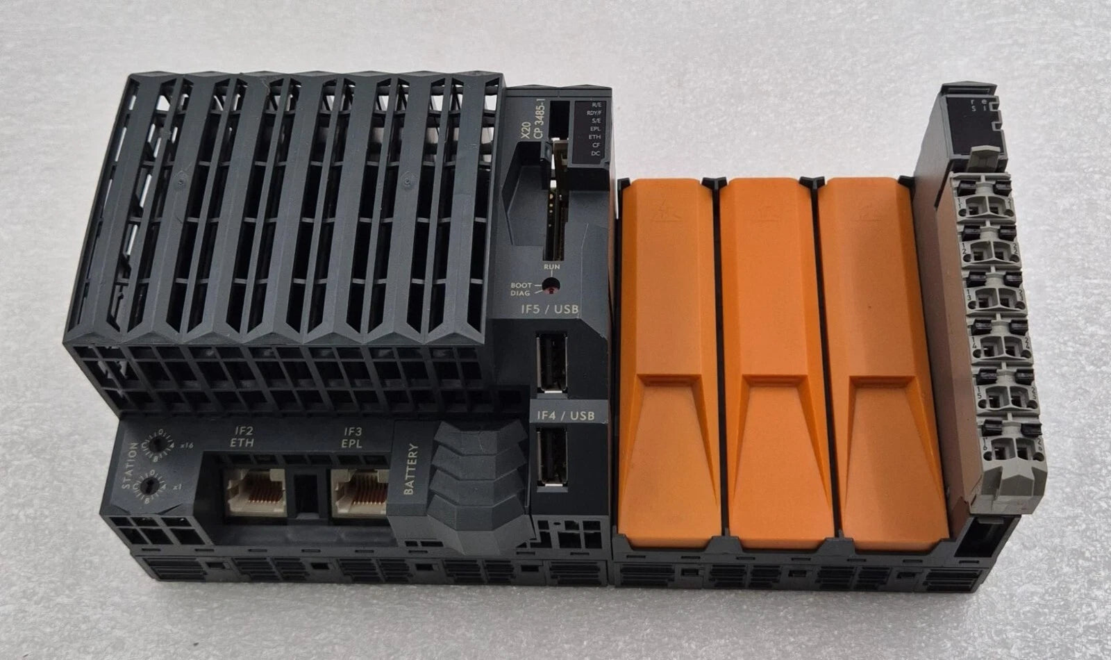 B&R Automation X20 CP 3485-1 Rev. I0 CPU Central Processing Unit Module #1