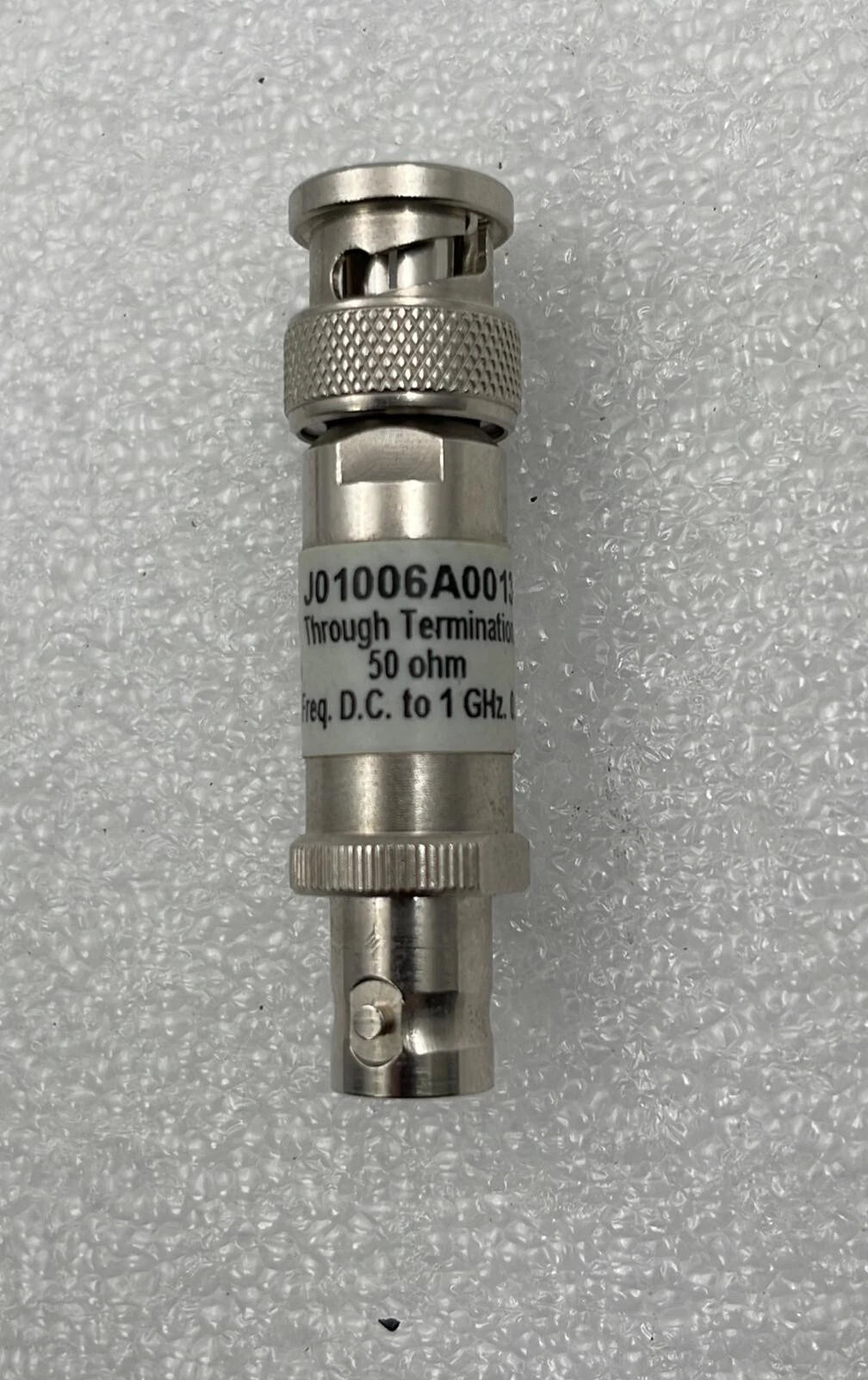 [LOT OF 5] Telegartner J01006A0013 Through Termination 50-ohm