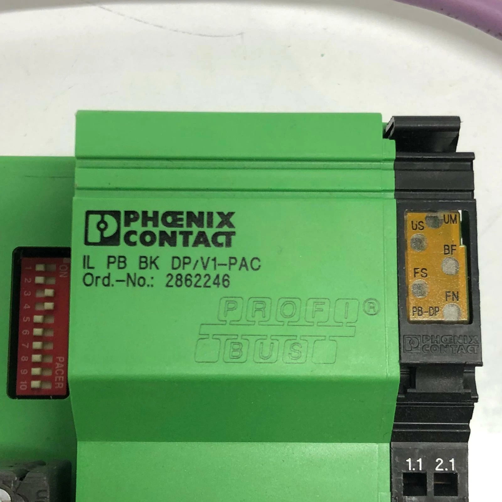 Phoenix Contact IL PB BK DP/V1-PAC Bus Coupler + Siemens Profibus Connector