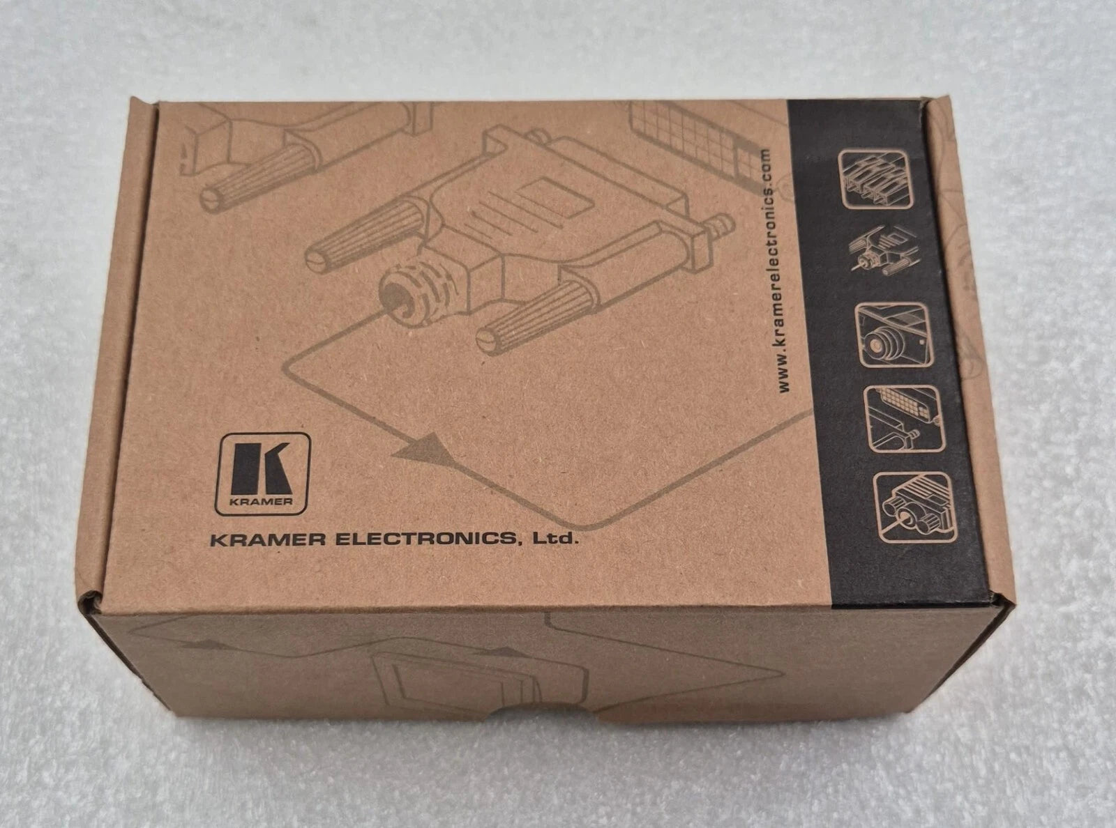 KRAMER W-2UCA(B) 80-00030590 Dual Insert USB Type A & C Charger **NEW**