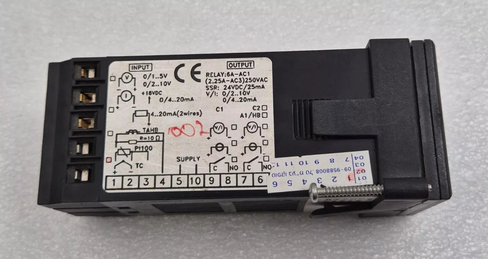 CARLO GAVAZZI PDI 42 THRR2ZX TEMPERATURE CONTROLLER 90-240VAC Thermal Regulator