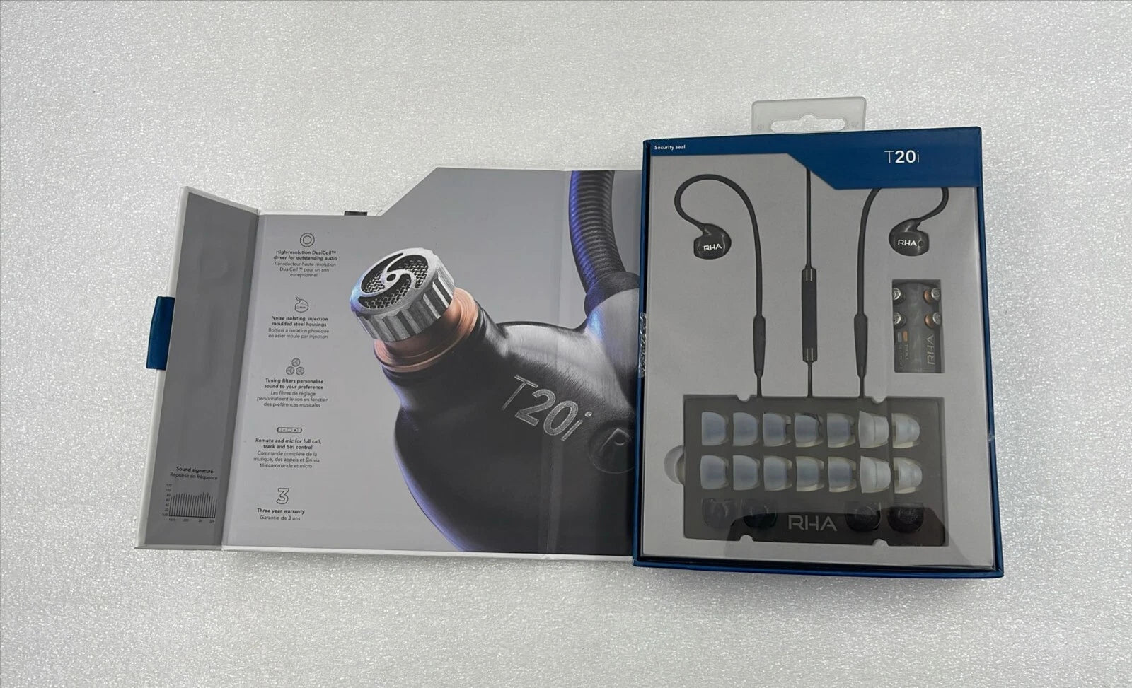 NEW** RHA T20i Fidelity Noise Isolating In-Ear Headphone