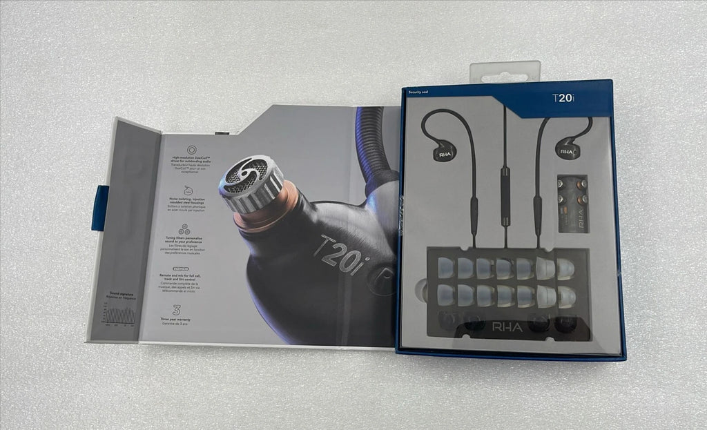 NEW** RHA T20i Fidelity Noise Isolating In-Ear Headphone