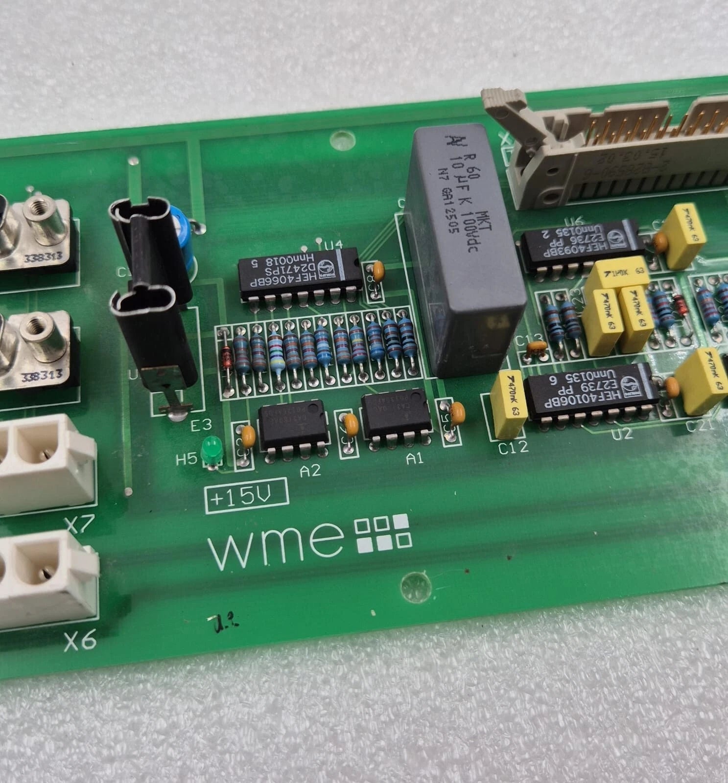 Philips 4512 130 55562 Bucky Diagnost Motor Controller Board WME PCB