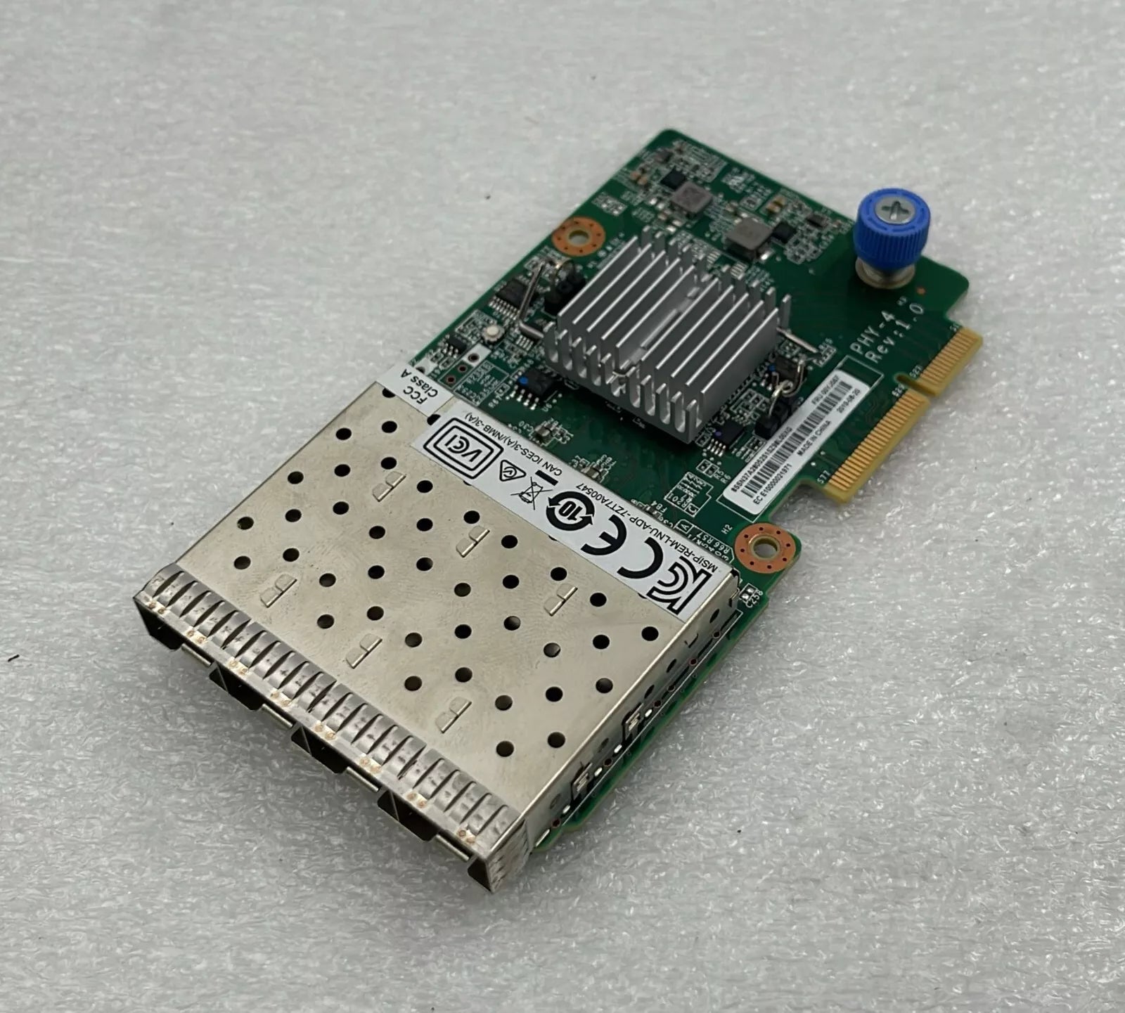 Lenovo 00YJ567 ThinkSystem 4-Port SFP+ Network Controller Adapter