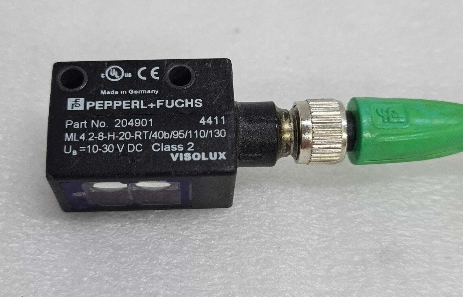 PEPPERL+FUCHS 204901 Sensor ML4.2-8-H-20-RT/40b/95/110/130 10~30 V DC VISOLUX
