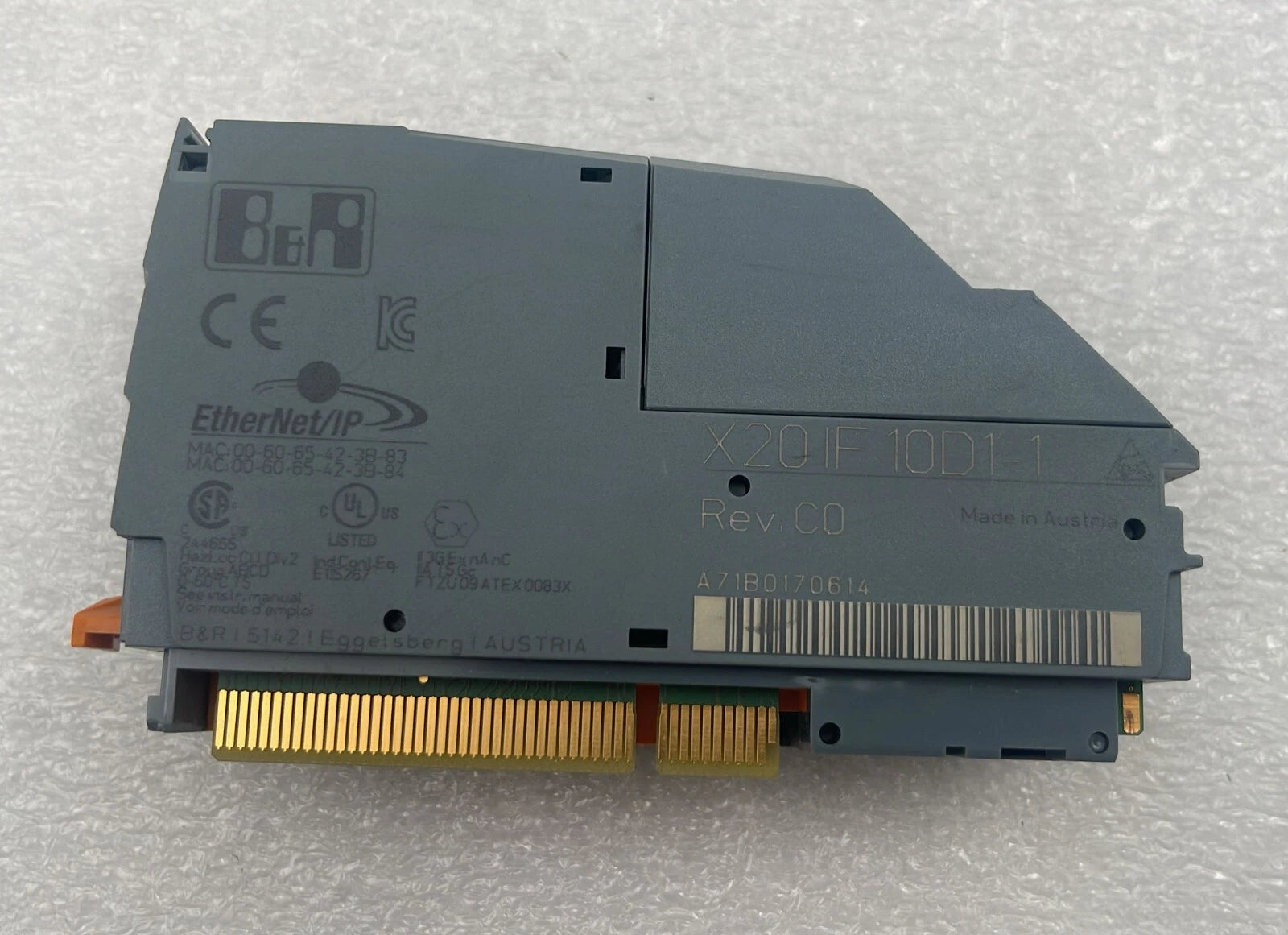 B&R Automation X20 IF 10D1-1 Digital Control Interface Module