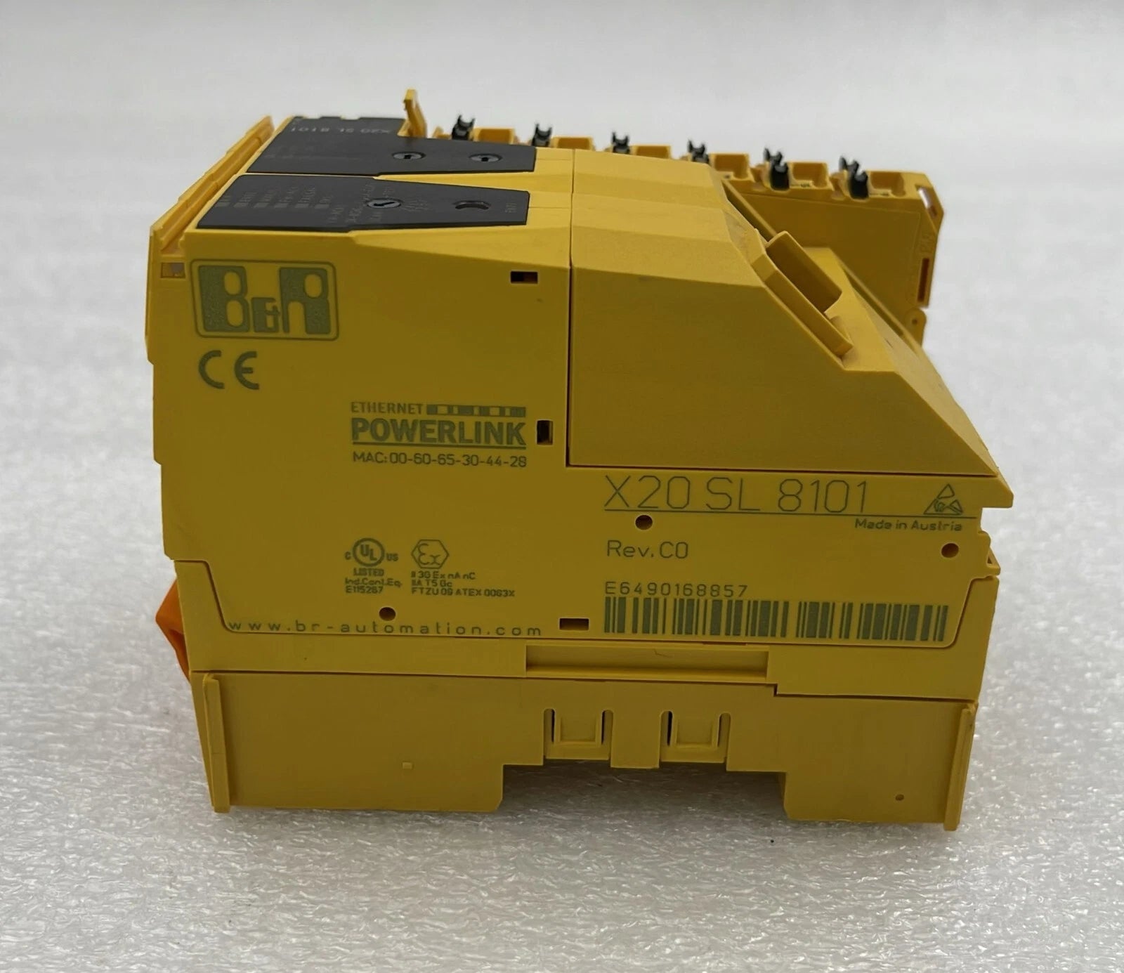 B&R Automation Ethernet POWERLINK X20 SL 8101 SafeLOGIC controller