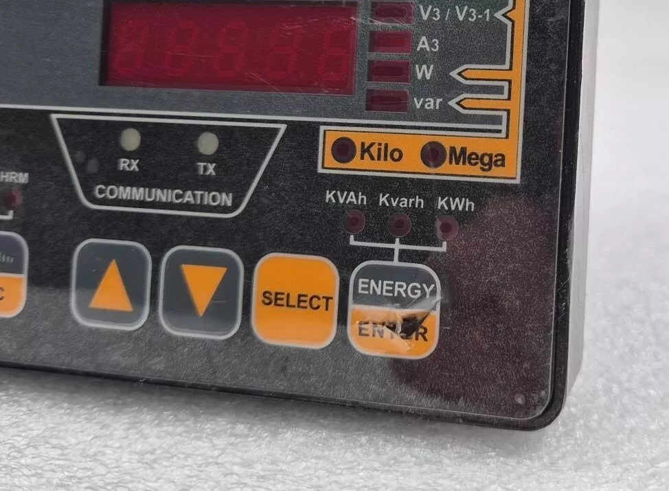 SATEC PM130EH PLUS multifunction power meter panel-mounted electrical monitoring device