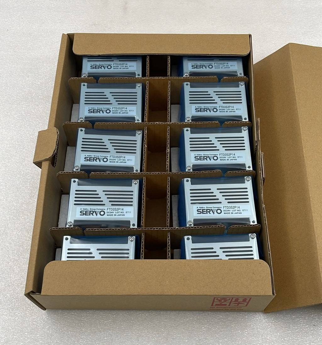 [LOT 10] NEW** Nidec SERVO FTD3S2P14 Hybrid Stepping Motor Driver DC24V AS41037A