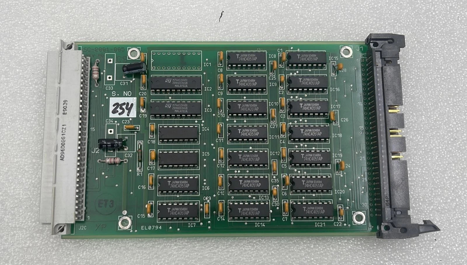 Y.P unitesters chassis YP-1024 Switching Card SC-2001-005