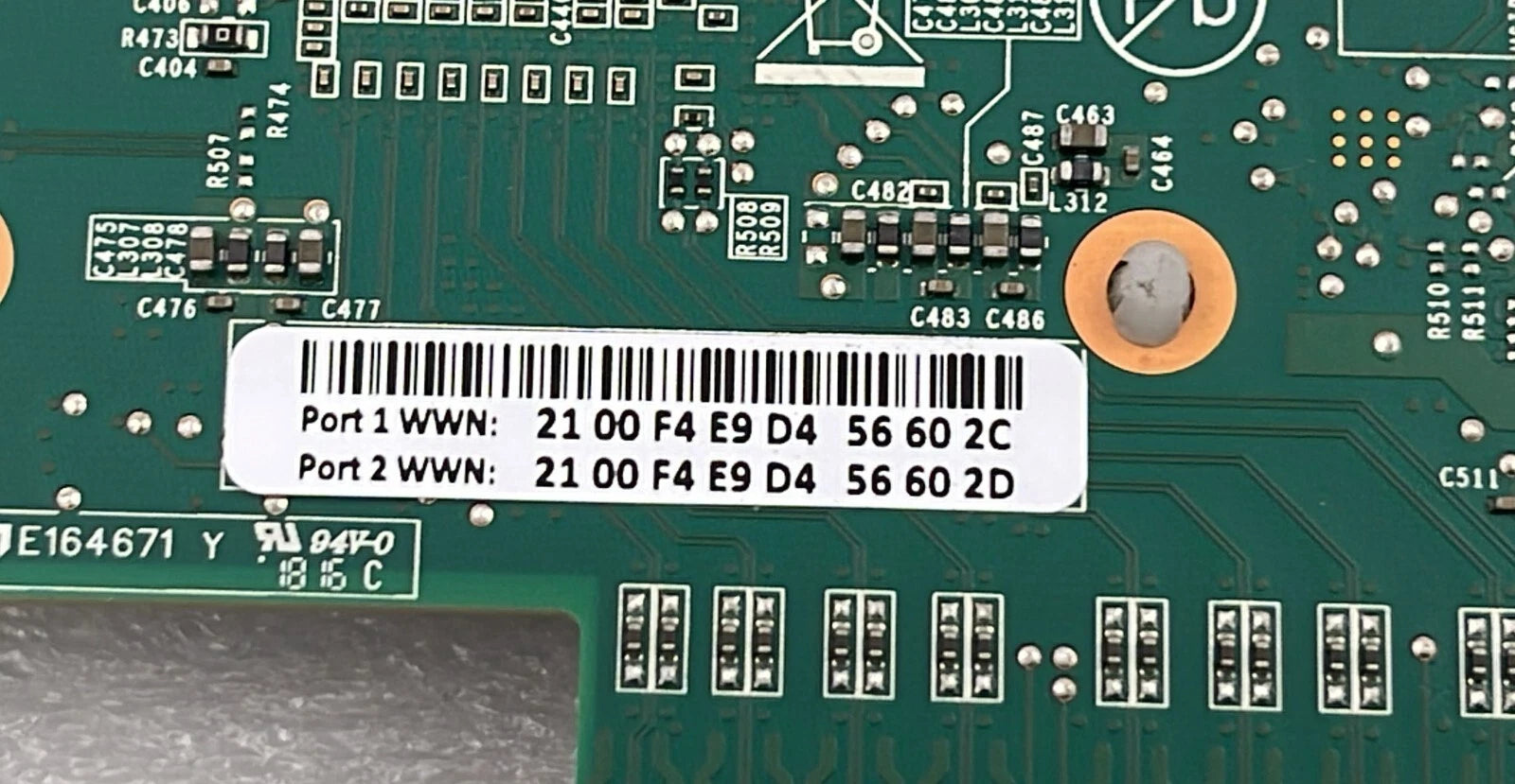 Lenovo Qlogic QLE2692-LNV Dual Port W/ 2x 16GB SFP+ Host BUS