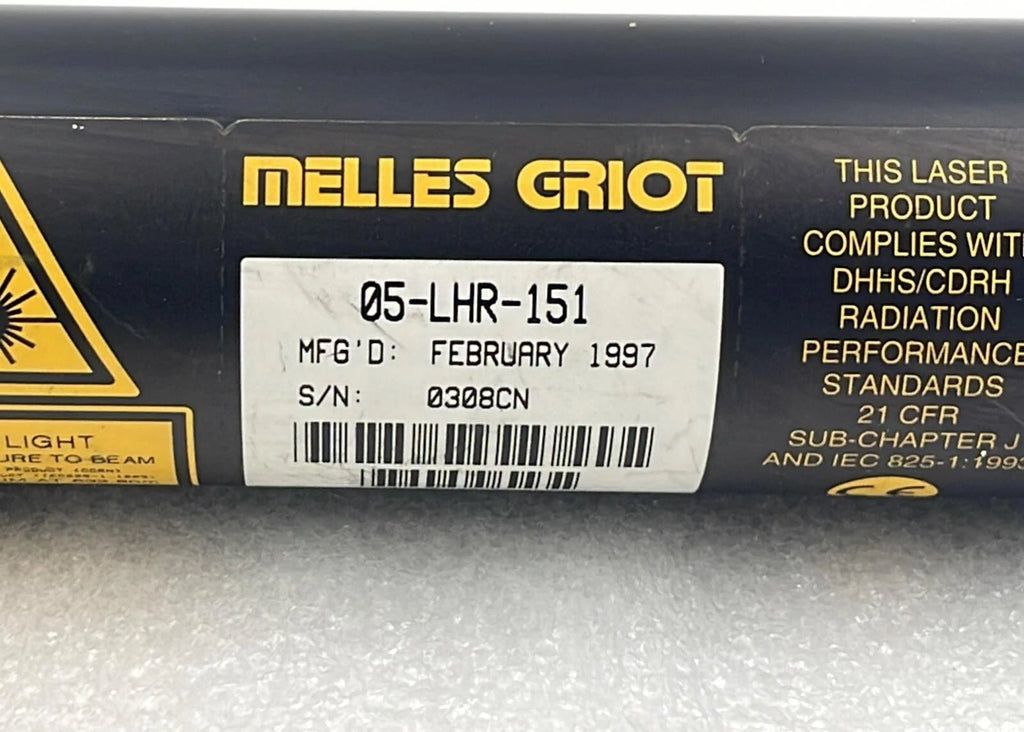 Melles Griot Laser 05-LHR-151 Helium Neon Laser