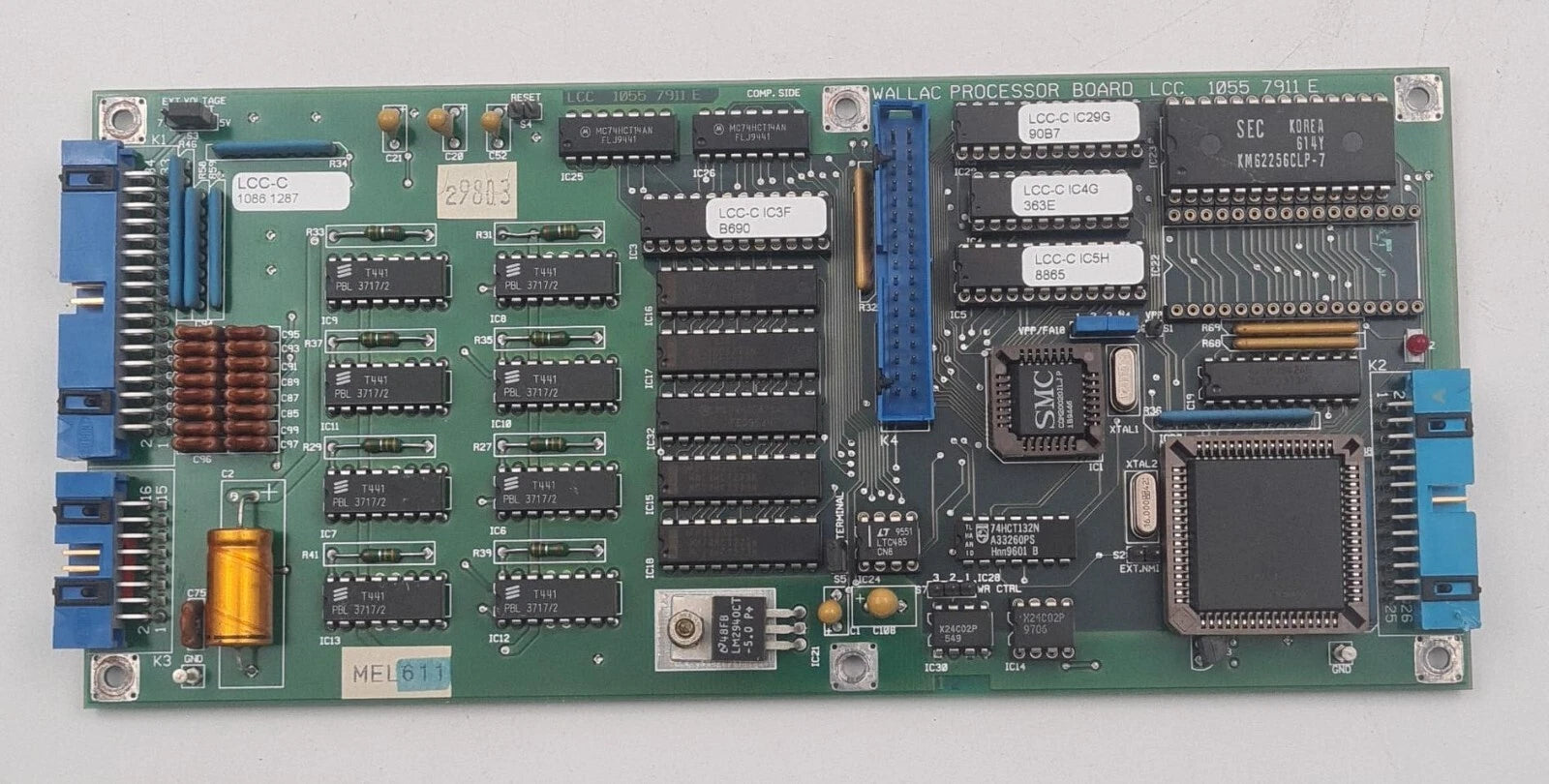 WALLAC LCC-C 1086 1287 Processor Board LCC 1055 7911 E