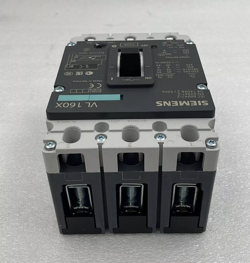 Siemens VL160X Circuit Breaker 3VL1710-1DD33-0AA0