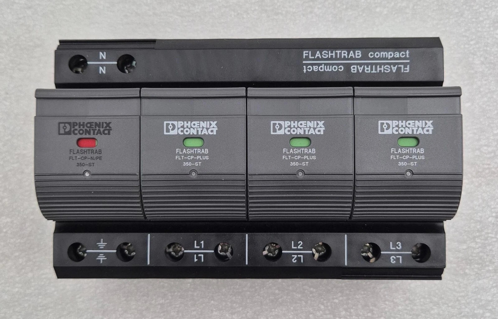 Phoenix Contact FLASHTRAB front indicator LEDs